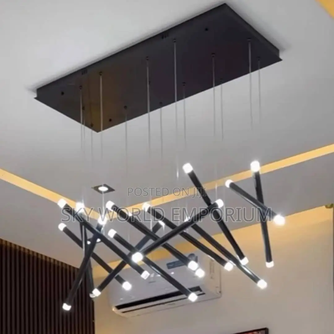 Modern Minimalist Staircase Chandelier Lights