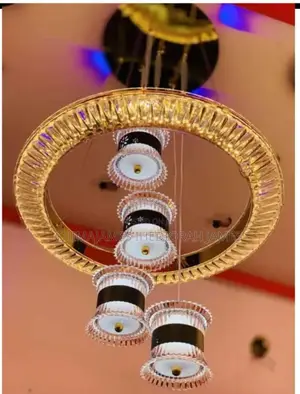 Led Pendant Light With Remote Control Three Color Dimming