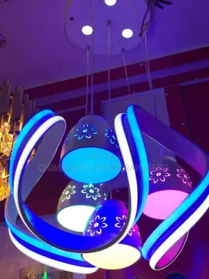 Restaurant Lights Simple Color-Changing Chandelier Dining