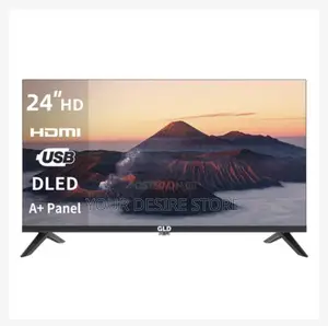 Hikers - 24” Hd Digital Led Tv - Black, 1yr Wrty