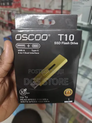 Oscoo T10 SSD Flash Drive USB a + Type C 1tb