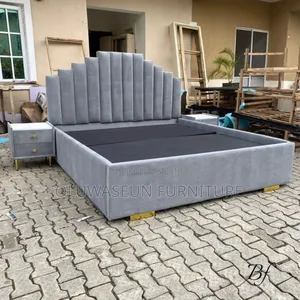 6by6 Bed Frame With 2 Bedside By Oluwaseun Furniture