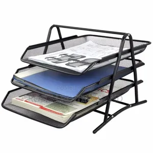 3 Tier Office Metal Desk Organizer