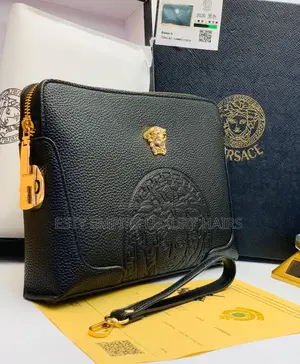 Versace Quality Luxury Genuine Leather Purse