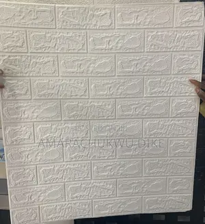 3d Foam Wall Design Bricks Sticker Self Adhesive