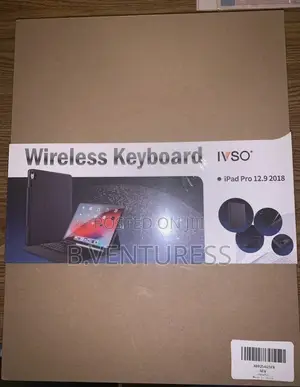 Ivso Wireless Magnetic Bluetooth Keyboard Case for iPad
