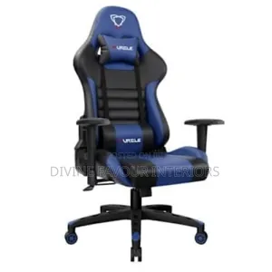 Executive Furgle Gaming Chair With Footrest - Black/Blue