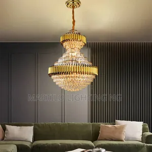 Crystal Chandelier Light With Remote Control