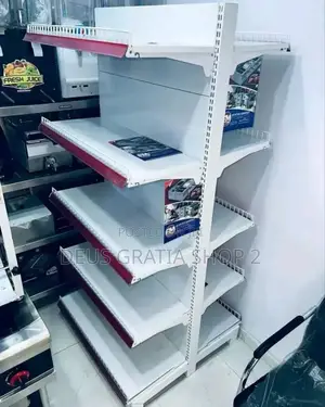Supermarket Shelf Double Gondola