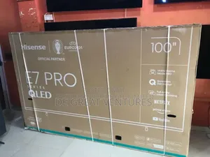 Brand New Hisense 100" Smart Tv√Bluthoot√Flamelless√Wi-Fi