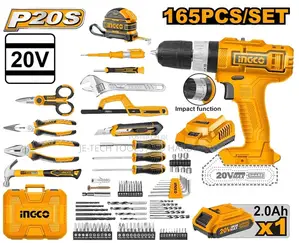 Screwdriver With Tool Set Ingco Hkthp11651 165 Pcs