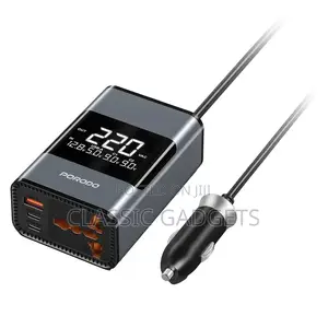 Porodo Fwc067 Universal Ac Car Power Inverter