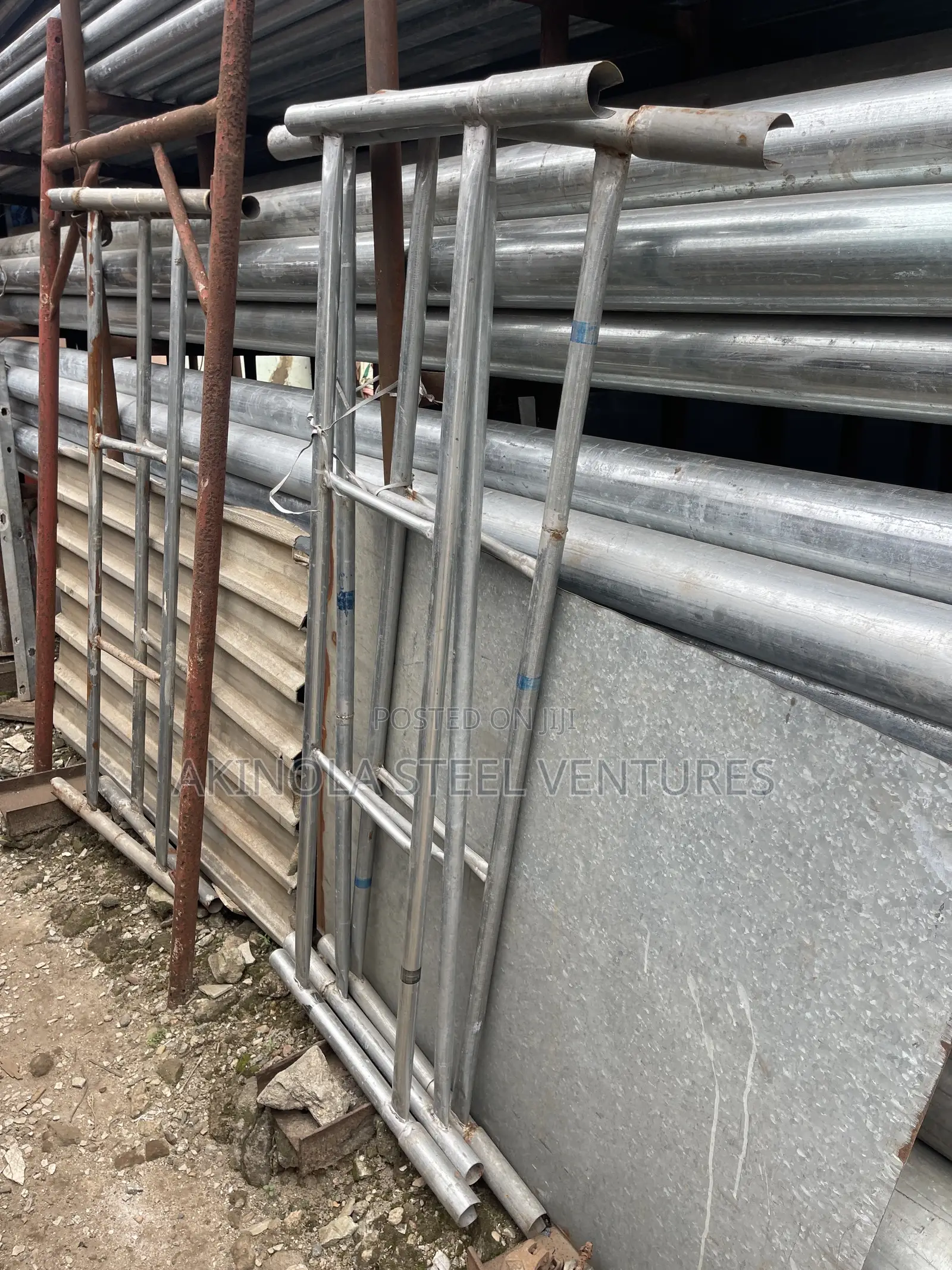 Scaffold Pipe Set Galvanize for Construction
