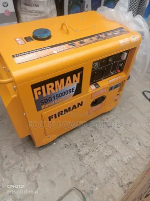 10.5kva Firman Soundproof Diseal Generator Purecopper Coil