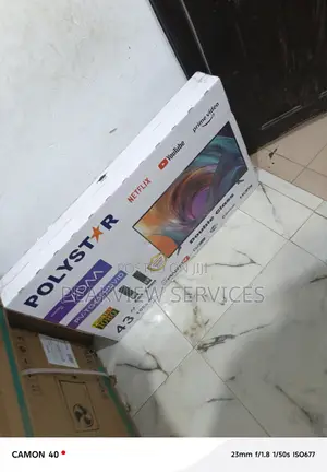 Latest Polystar Pv‐Tg43fhdvid 43′′ Tv – Netflix, Youtube