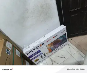 43′′ Polystar Tv – Android Smart, Pv-Tg43fhdvid, Dual Remote