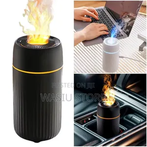 Flame Air Diffuser Humidifier With Free Oil