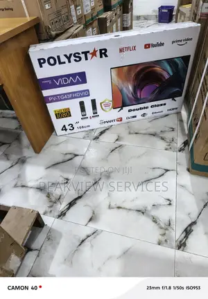 Perfect for Gaming Streaming Polystar Pv-Tg43fhdvid 43′′