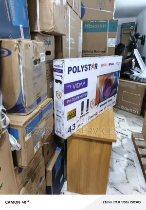 Polystar 43′′ Smart Led Tv – Pv-Tg43fhdvid, Strong Panel