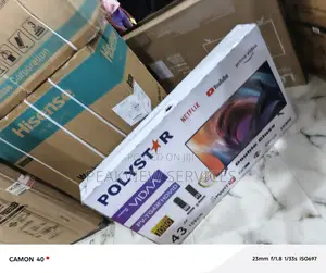 Great for Family Use Polystar 43" Smart Tv(Pv-Tg43fhdvid)