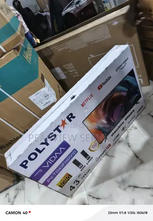 Watch in Style – Polystar 43′′ Smart Tv (Pv-Tg43fhdvid)