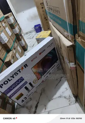 Upgrade Movie Nights – Polystar 43" Smart Tv