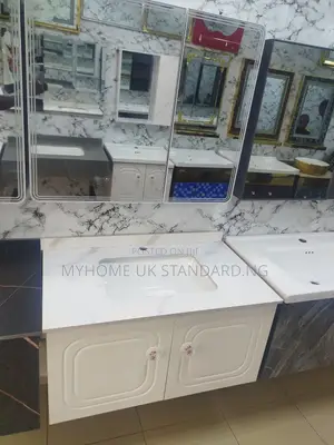 Original PVC Cabinet With Mirror Light