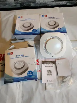 Tuya Smart Wifi Smoke Alarm With App Alerts