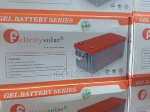 High‐Cycle 200ah Felicity Gel Battery for Solar Backup Power