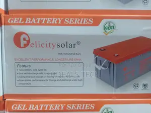 “Robust 200 Ah Gel Battery – Felicity G12v Model”