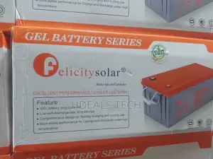 “Felicity Deep Cycle Gel Battery – 200ah for Home Solar”