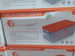 “Felicity Enhanced 200ah Gel Battery – Long‐Life Cycling”
