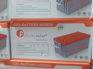“12 v Felicity 200ah Gel Battery – Battery for Solar Backup”