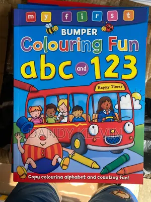 Bumper Colouring Abc 123