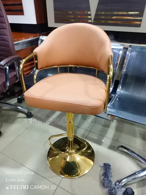 Executive Gold Design Bar Stool.