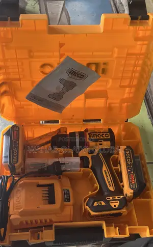 Ingco Compact Brushless Cordless Impact Drill – 20v Powerful Tool