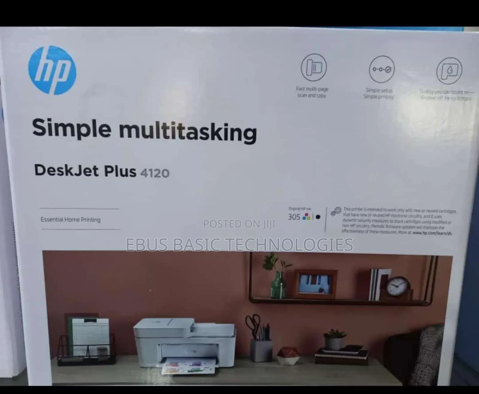 Hp Deskjet Wireless All in One Printer