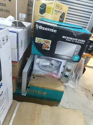 20l Hisense Microwave – Silver | Fast Heating, Durable