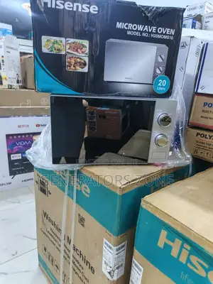 Top Quality Hisense Microwave – 20l, Silver, Fast Cooking!