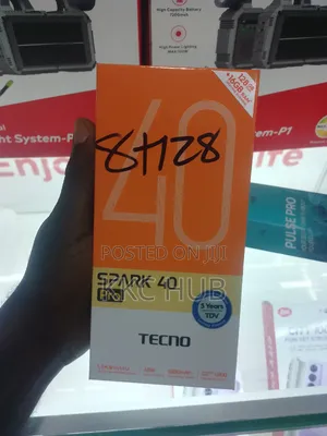 New Tecno Spark 40 Pro+ 128 GB Black