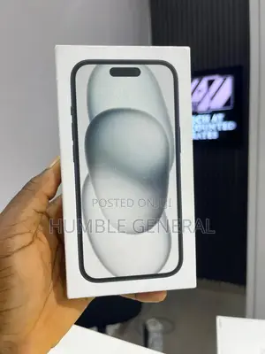 New Apple iPhone 15 128 GB Black
