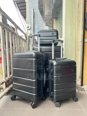 360° Spinner Wheels Hard Rubber Travel Luggag