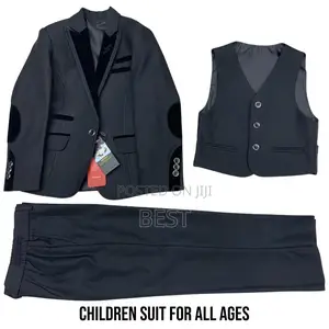 Children Turkish Quality Suits With Free Bow Tie