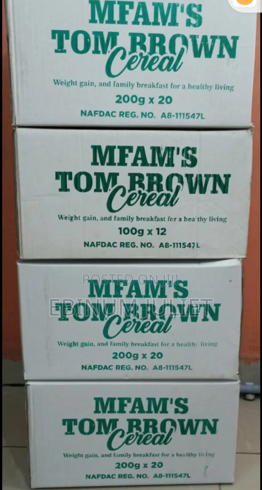 Mfam's Tombrown Cereal