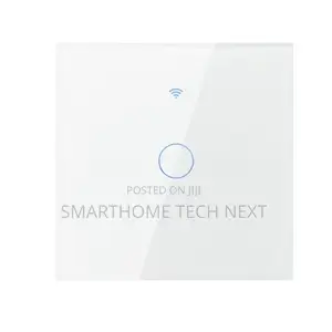 1 Gang White Smart Wifi Light Switch – Tuya Compatible