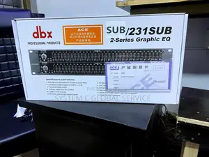 DBX 2-Series Graphic Equaliser 231sub