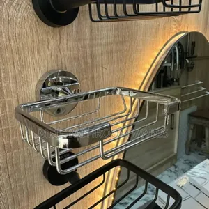 Wall Mounted Chrome Soap Dish Holder