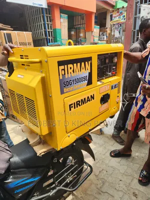 12kva Firman Diesel Silent Generator 100% Pure Copper Coil