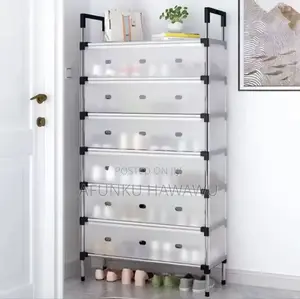7layers High Quality Dust Proof Cover Shoe Rack