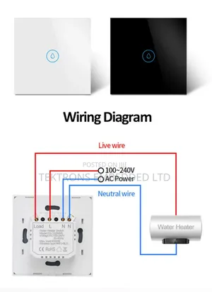 Smart Water Heater Switch